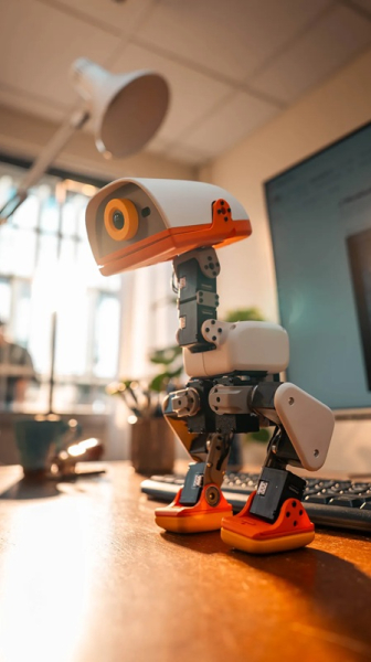Работать с AI станет гораздо веселее: Hugging Face и Pollen Robotics представили компактного робота-утенка Microduck