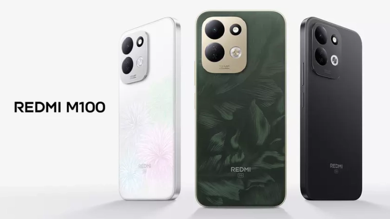 Смартфон Redmi M100 с RGB-подсветкой