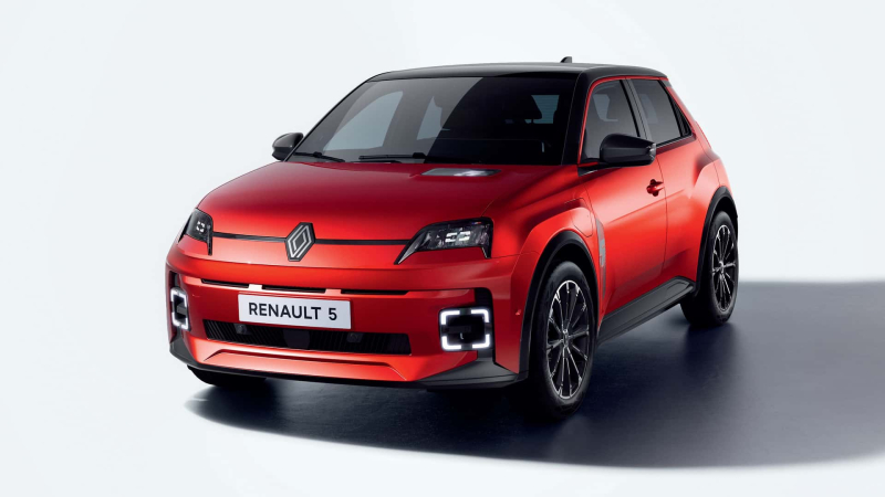 Renault 5 E-Tech: новый цвет DeZir-Rot