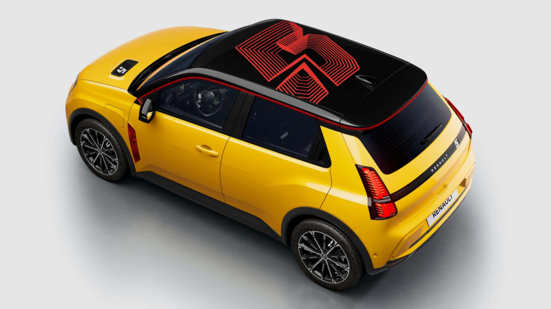 Renault 5 E-Tech: задняя часть