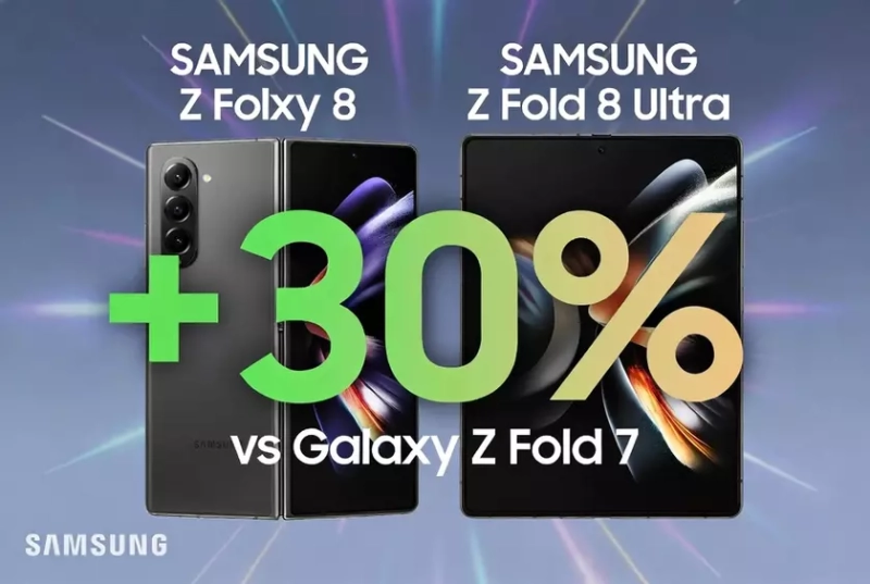 Сравнение смартфонов Samsung Galaxy Z Fold 8 Ultra и Fold 8