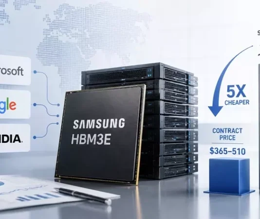 Samsung зарезервировала 70% мощностей до 2031 года: как Nvidia, Google и Microsoft получили память в пять раз дешевле рынка