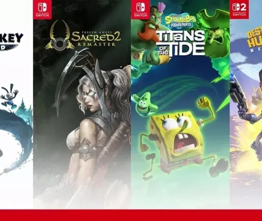 THQ Nordic анонсировала пять игр для Nintendo Switch и Switch 2: Губка Боб, Микки Маус и инопланетяне