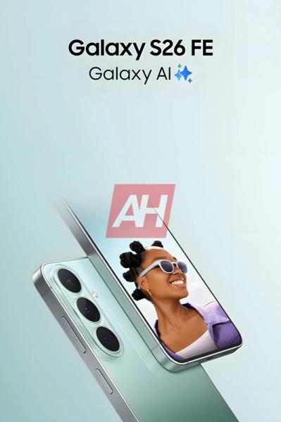 Три цвета и обновленный блок камер — Samsung Galaxy S26 FE показан на первых качественных рендерах
