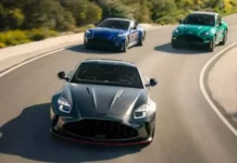 Aston Martin представила эксклюзивные DB12 S в Монтерее: три уникальных оттенка роскоши