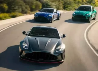 Aston Martin представила эксклюзивные DB12 S в Монтерее: три уникальных оттенка роскоши