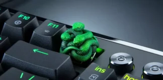 Razer анонсировала лимитированный кейкап Artisan с 3D-логотипом для кастомных клавиатур
