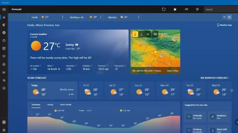 Взгляд в будущее Windows 11: что говорят свежие скриншоты 'Погоды'