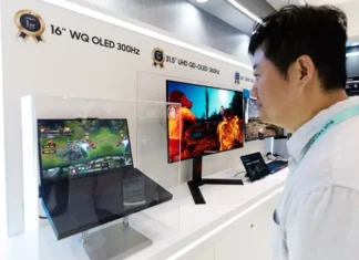 Samsung анонсировала первый в индустрии 300-герцовый OLED-экран для игровых ноутбуков
