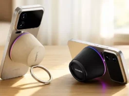 Xiaomi анонсировала магнитную колонку Magnetic Edition для iPhone: удобство звука и подставки в одном устройстве