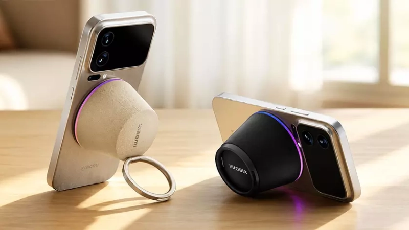 Компактная колонка Xiaomi Magnetic Edition с подсветкой