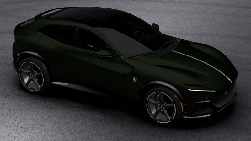 Звезды, полосы и V12: Ferrari выпустила 10 уникальных Purosangue для США