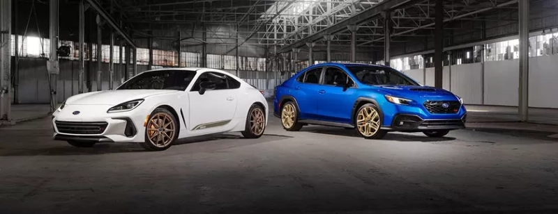 350 WRX и 300 BRZ: Subaru представила юбилейные лимитированные версии с механикой
