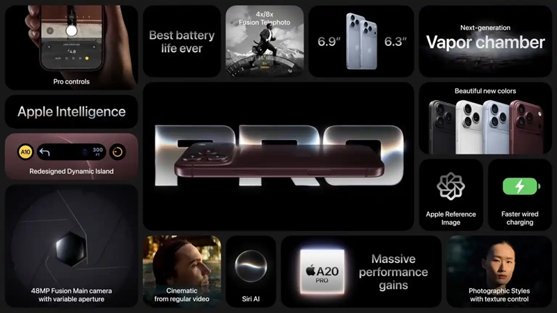 iPhone 18 Pro внутри