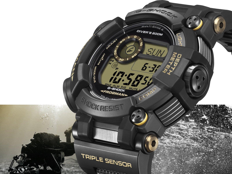 Casio обновила дайверский флагман G-Shock Frogman: теперь с композитным браслетом и без Bluetooth