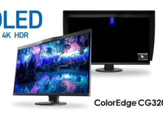 Eizo анонсировала ColorEdge CG3200X: эталон студийного цвета переходит на 4K QD-OLED