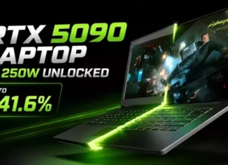 Мобильную GeForce RTX 5090 протестировали на предельных 250 Вт: оверклокеры раскрыли скрытый потенциал флагмана