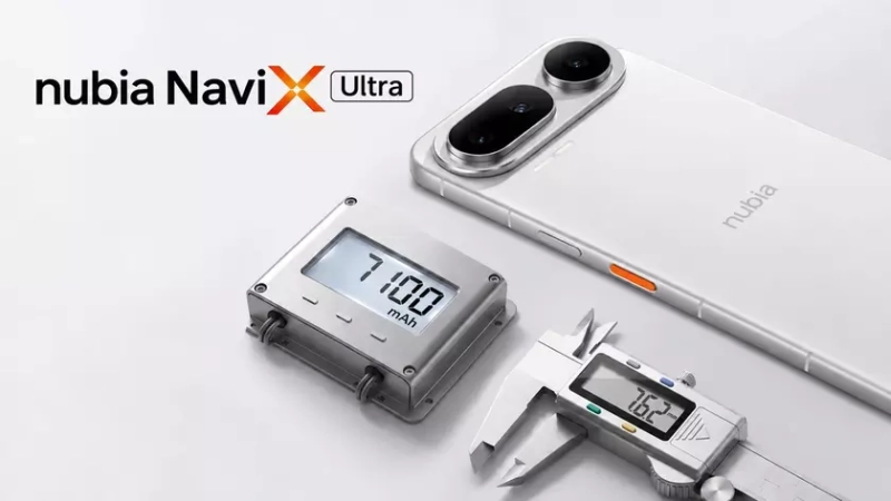 Смартфон Nubia NaviX Ultra с тонким корпусом