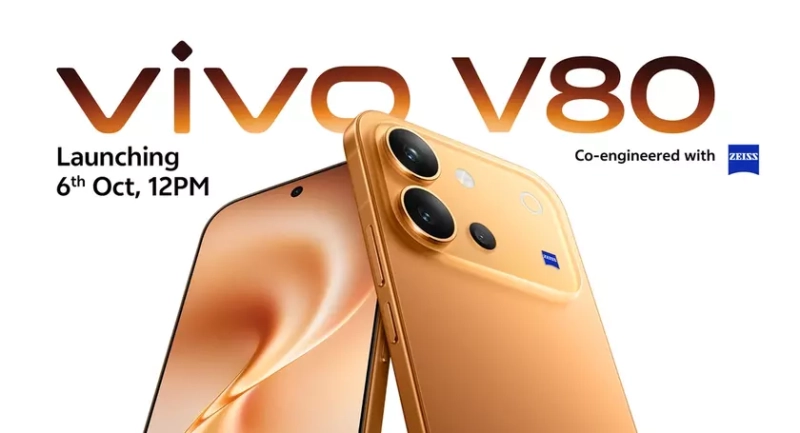 Смартфон Vivo V80 в разных цветах