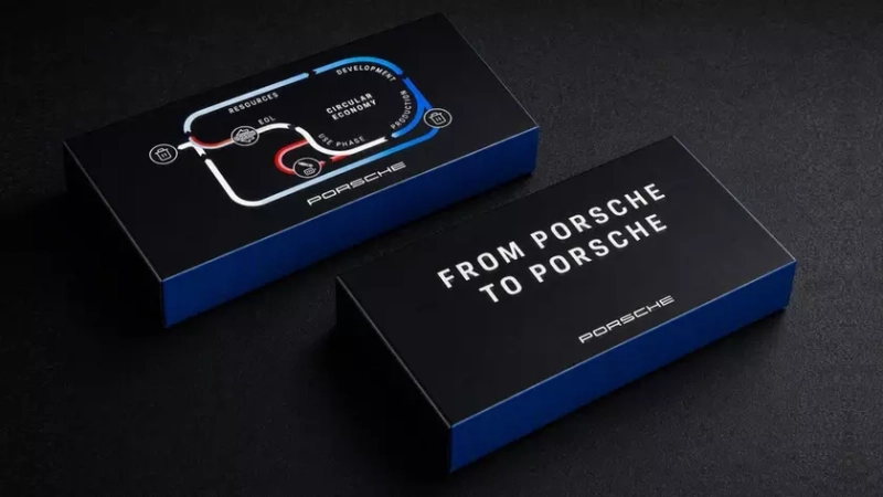 Porsche изготовила первые батарейные ячейки из 100% переработанного сырья
