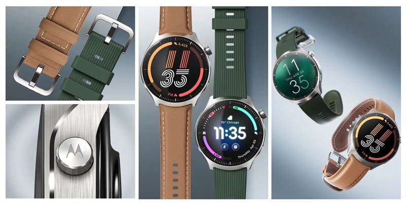 Представлены Moto Watch Ultra — первые умные часы от Motorola с поддержкой LTE и eSIM и мониторингом активности от Polar