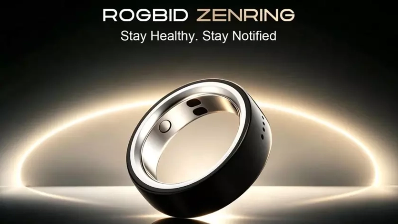 Умное кольцо Rogbid ZenRing: элегантная интеграция технологии и стиля