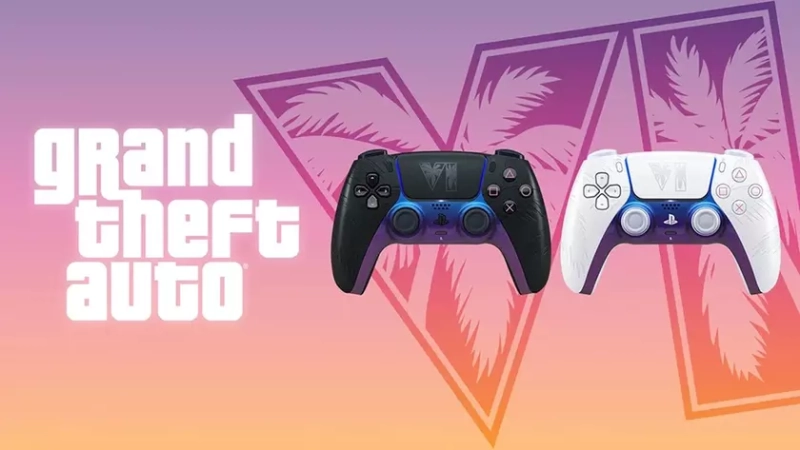 Контроллер Dream Team: Когда DualSense встречает эстетику GTA VI