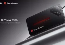 Tecno Pova 8 Pro 5G Tonino Lamborghini Edition: Смартфон, где дизайн суперкара встречается с доступной ценой