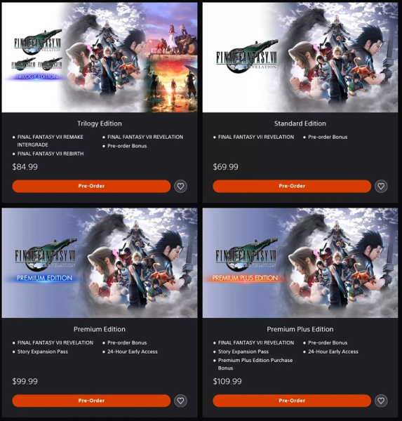 Все о Final Fantasy VII Revelation: дата релиза, два дополнения, семь изданий и 10 минут геймплея