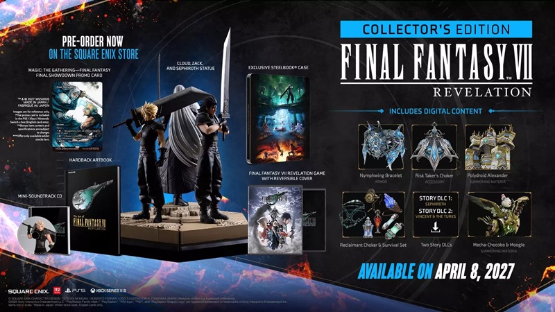 Все о Final Fantasy VII Revelation: дата релиза, два дополнения, семь изданий и 10 минут геймплея