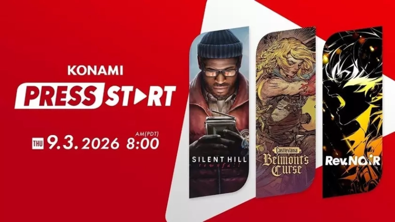 Konami Press Start: новые анонсы и релизы