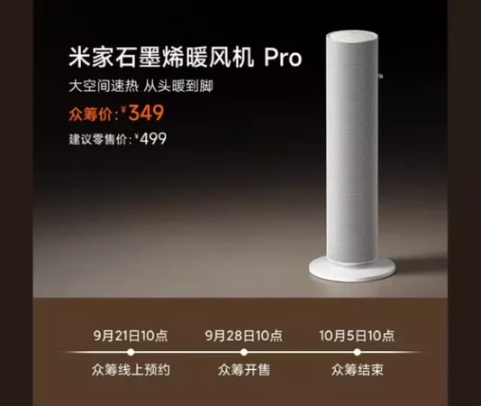 Xiaomi Mijia Graphene Heater Pro: Почему 2200 Вт и графен меняют правила игры в домашнем отоплении