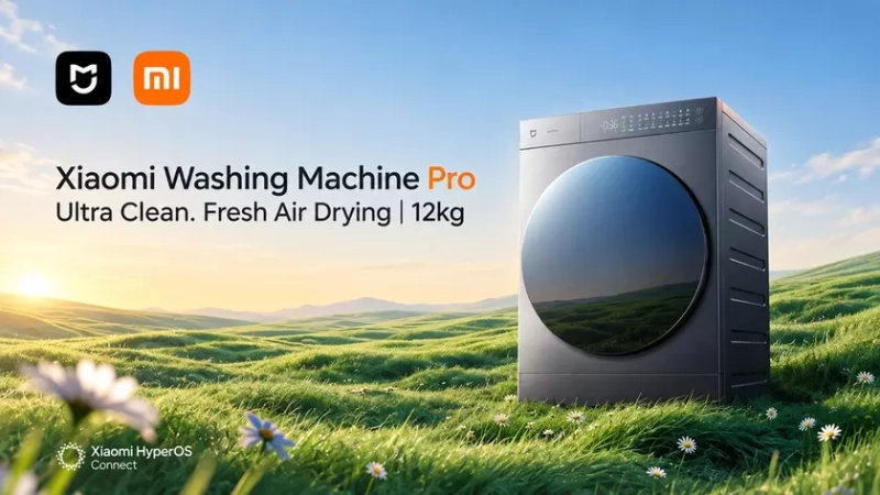 Стиральная машина Xiaomi Mijia Pro с фронтальной загрузкой