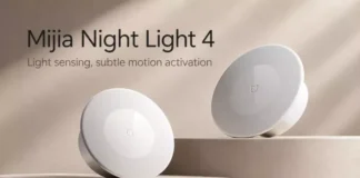 Xiaomi переворачивает ночной свет: Mijia Night Light 4 получает радарное зрение и USB-C