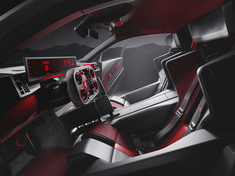 816 л.с. и 0-100 км/ч за 2,5 секунды: Peugeot представил концепт E-T16