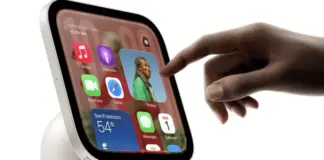 Apple разрабатывает HomeView Pro с поворотным экраном J595