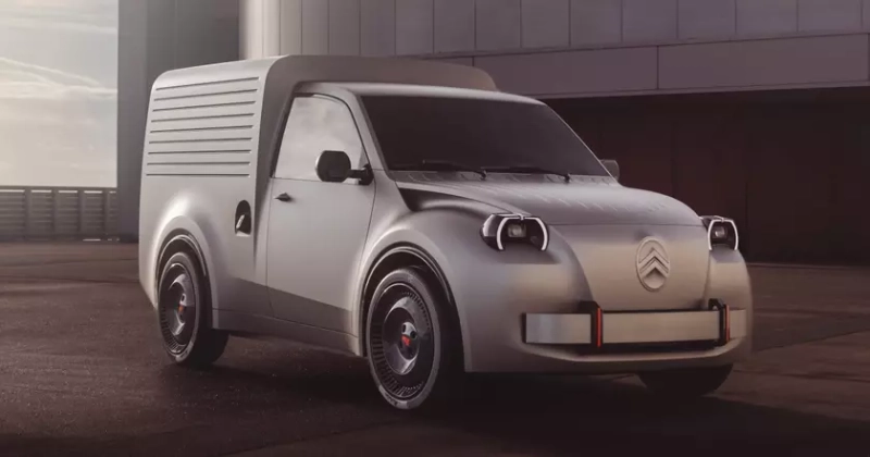 Citroën возродил культовый фургон 2 CV в виде концепта