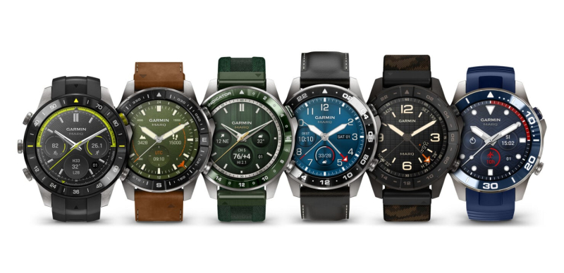 Garmin представила часы MARQ Gen 3: титановый корпус, 128 ГБ памяти, спутниковая связь и 18 дней автономности