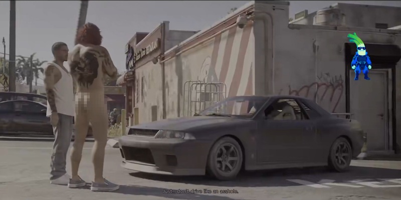 Грабить банки можно и голым: новая утечка GTA VI показала игру с неожиданного ракурса