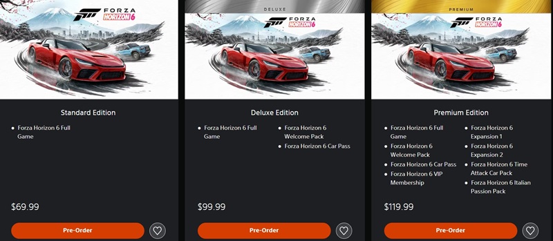 Хитовая гонка Forza Horizon 6 доберется до PlayStation 5 26 января и сразу получит первое дополнение