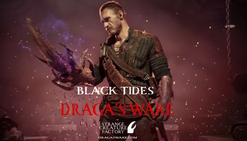 Черные приливы искусства: как создан визуальный стиль Draga's Wake