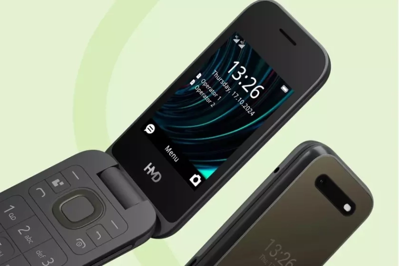 Кнопочный телефон раскладушка HMD 2660 Flip Senior Edition