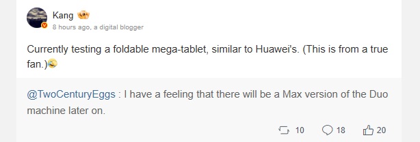 Инсайдер: Apple тестирует первый складной iPad — он может быть похож на MateBook Fold от Huawei