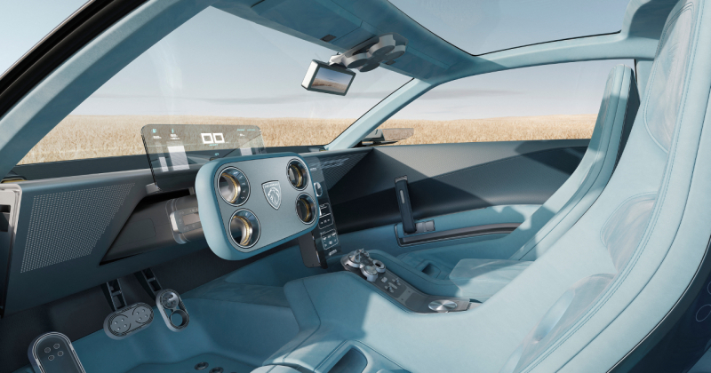Купе Peugeot RCZ Vision получило твердотельную батарею и 500 л.с.