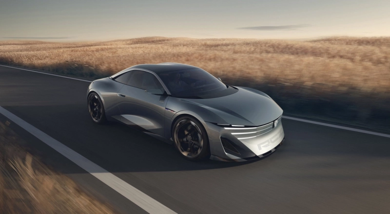 Купе Peugeot RCZ Vision получило твердотельную батарею и 500 л.с.