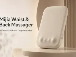 Xiaomi представила умный массажер Mijia Smart Waist and Back Massager