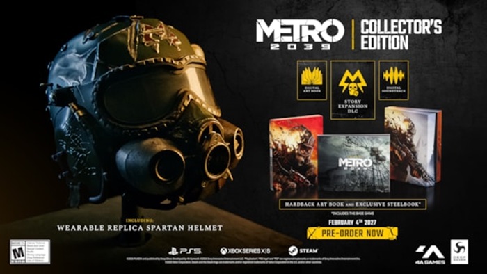 Metro 2039 уже доступно для предзаказа: геймерам предлагается три издания, включая коллекционный набор за 0