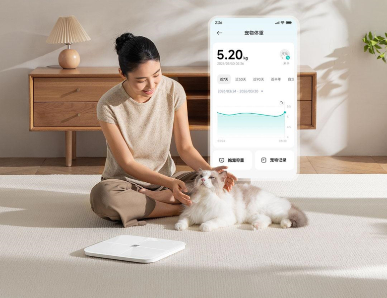 Mijia Body Fat Scale 4 Pro: Xiaomi выпустила умные весы с USB-C и измерением пульса