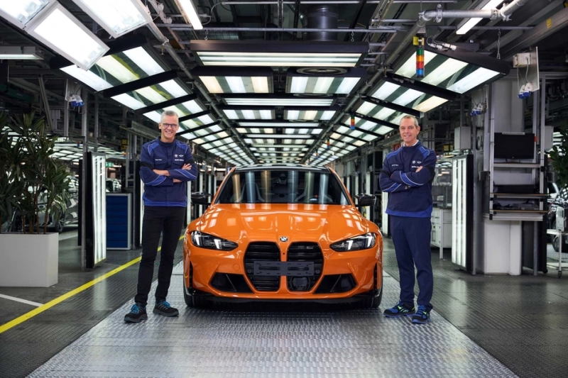 Мюнхен собрал миллионный BMW M: юбилейным стал M3 цвета Feuerorange III