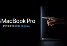 Apple представила MacBook Pro с сенсорным PROLED XDR дисплеем